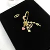 Big Design S925 Gold Needle Devil's Eye Heart Shape Lucky Symbol Earrings Big Brand Ladies Sweet Earrings Female Gift 200923