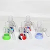 Hookahs Glass Ash Catcher Bong 45 90 Degrees Ashcatcher Water Pipes Bongs 14mm 18mm Heavy Dab Oil Rig Smoking Catchers