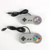 USB Plug Wired Handle Game Controllers Joysticks Gamepads Games Player Accessories for SNES Handheld Retro Game Box Consoles