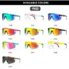 Die Originale Sonnenbrille Spiegelte Brillenrahmen UV400 Schutz Z87+ Objektivsicherheit Brille 10 Farben mit Case6712005