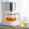 220 V Home Maszyna do kawy Espresso Maker Duża Pojemność Szklana Czajnik Kawa Filtr Proszek Anti-Drip Teapot