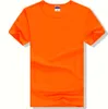 Redondo pescoço de mangas curtas Roupas de secagem rápida t-shirt camiseta camisa de publicidade Imprimir logotipo personalizado maratona esportes equipes fábrica atacado