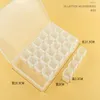 100 stks 28 Slots Clear Plastic Lege Nail Art Decoratie Storage Case Box Nail Glitter Container Nagel Tool