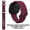 Armbandwatch Silicone Watch Band für Fitbit Vers 3 für Fitbit Sense Smart Watch Accessoires Soft Wristband Watch Strap4040144