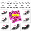 KKlashes 3D Mink eyelashes 3D Fluffy Mink Eyelashes Wispy Thick Fluffy Lashes Reusable Eyelashes 100% Mink eyelash private label