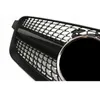 Pour E CLASS W212 Diamond Grille ABS Matériel Kidney Grill 2010-2013 Remplacement Racing grilles pare-chocs avant