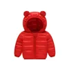 O outono, meninas, meninos de inverno Jackets Casual Moda Casual Snowsuit Snowed Hooded Kids mais grossos casaco de casaco para crianças externas BC1355 06300239