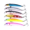 por ePacket Crankbait 2020 Novo Equipamento de pesca 7.5cm 5,6g iscas de pesca Minnow, isca de pesca dura, 96pcs, frete grátis (MI038) /