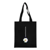 KPOP G-Dragon Daisy Printing PEACEMINUSONE Shopping Bag Environmental Protection Storage Bag Students Bag Big Capacity FH598 200919