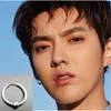 Kpop DNA Korean V Simple Men039S Round Titanium Steel Earrings Men039S smycken Tillbehör Hipster Rock Style Punk Circle EA8954981