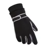 Winter verdickt halten warm winddicht wasserdicht Anti-Rutsch-Fahrhandschuhe Bildschirm Touch Fünf-Finger-Handschuh