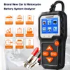 KONNWEI Strumenti Tester Batteria 12V 6V Auto Moto Batterie Analizzatore di Sistema 2000CCA Ricarica Strumento di Test di Avviamento KW650