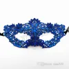 горячий Разноцветный Lace маскарадные маски Костюм Eyemask Женщина маска для Хэллоуина Карнавал Fancy Dress T500208