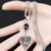 2020 Witchcraft Divination Cat rostfritt stålhalsband för kvinnor Silver Color Choker Halsbandsmycken Cadenas Mujer N3764S031319H