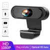 1080P HD Webcam Web Camera Ingebouwde Ruisonderdrukking Microfoon 30 ﾰ Kijkhoek Webcam Camara Web Cam Voor Laptop Desktop