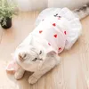 Zomer kanten jurk huisdier kat en hondenkleding kerstmis paaskleding huisdier apparatuur comfortabele stof schattig pak