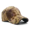 Homens Camuflagem Hunting Exército Baseball Caps Python Pattern Pattern Tactical Cap Hats Snapback Ajusta para Women230Y