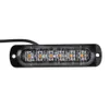 Feux de position latéraux de voiture ultra-minces 6LED pour camions, lampe flash stroboscopique, clignotant d'ambulance, feux d'avertissement de construction d'urgence