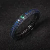 Choucong Cocktail Sparkling Luxury Jewelry 925 Sterling SilverBlack Gold Fill Pave Sapphire CZ Diamond Pave Women Wedding Bridal 77511627
