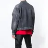 2020 Nuova giacca da motociclista in denim con stampa di lettere di alta moda famoso bomber Denim Slim giacca a vento Abbigliamento da uomo in jeans