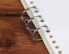 Classeur à spirale en métal classeur en acier inoxydable classeur Clip pince à anneau à feuilles mobiles pour carnet de notes