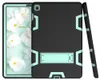 iPad 234 iPad Air 5 6 iPad Pro 97 Samung T510 T290 Colorful Protector Case with STIC2206147の衝撃防御症ケースアーマーケース