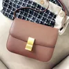 2020 frauen Tasche Box Tofu Tasche Rindsleder Retro Platz Stewardess Diagonal Schulter Luxus Handtaschen Frauen Taschen Designer