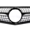 W204 Diamond Style Grille Glossy Black Car Front Bumper Grille Grill For Mercedes For C-Class W204 C180 C200 C300 2008-20145280277