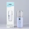 Tragbarer Mini-Nano-Mister-Luftbefeuchter, Kühlnebel, Gesichtsbefeuchter, Sprühgerät, Gesichtsgerät, wiederaufladbar, USB, NEU YJL9343