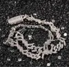Dornen-Diamant-Halskette im neuen Stil, Hip-Hop-Drahtkette, Halskette mit Diamanten, hochwertige Mode-Rock- und Rap-Halskette, Schmuck 272s
