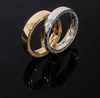 Silver 360 Eternity Rings Cubic Zirconia Gold Polish Hip hop Ring for Christmas Lover Festival Men Women Best gifts