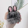 Cute 3D Rabbit Furry Storage Bag Cover for TWS Apple Airpods Earphone Soft Plush Pouch Shell8450109