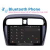 وحدة راديو فيديو من Android 9 بوصة من 2012-2018 Mitsubishi Mirage مع Bluetooth WiFi Music Support Camera Camera DVR