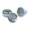 Cute tobacco grinders 2inches 3 Layers herb Grinder Spice Miller Robot Shape Smoking