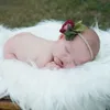 Fondali fotografia neonato Pelliccia sintetica Coperte per bambini Set di biancheria da letto per bambini Cesto di riempimento Stuffer 50 * 60 CM 10 colori Spedizione gratuita
