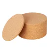 Wedding Party Decor clássico Rodada Plain Coasters cortiça Vinho Mats Cork Mats Home Kitchen Decoration HHF917