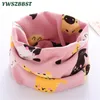 Ny Autumn Winter Cotton Children Scarves Cartoon Boys Girls Scarf Kids O Ring Collar Neck Warmer Baby Scarf8311260