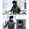 Beanie/Skull Caps Windproof Outdoor Warm Earmuff Fur Hat Winter Men Mask Covering Ski Head Warmer1