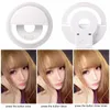 Przenośny RK12 Beauty Selfie Ring Light RK12 LED Fill Light Premium Cebuls na telefon dla iPhone 7 / 7Plus dla Samsung S7 Edge Xiaomi I8 Gorąca Sprzedaż