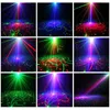 LED 효과 미니 RGB 디스코 라이트 레이저 스테이지 프로젝터 DJ 파티 스트로브 램프 나이트 클럽 조명 생일 램프