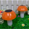 Le champignon actionné solaire allume la lampe solaire extérieure de paysage de lampe LED de décor pour l'éclairage de décoration d'arrière-cour de patio