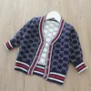 Pull Enfant Cardigan Girls Jungen Strick Strick Mantel