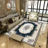 Europese stijl woonkamer salontafel deken sofa luxe tapijt licht luxe slaapkamer kussen Amerikaanse thuis verdikte vloermat