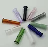 Aksesuarlar GGA37010-5 Sigara Cam boru Yeniden kullanılabilir Filtre İpuçları Düz ​​Kafa Cam Ağız İpuçları ağızlığı Sigara Mini Cam Filtre İpuçları