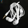 NOT 3 4 için mikrofon Uzaktan Kumanda ile Kulaklık Renk Kulaklık Earbuds şehriye Samsung Galaxy S4 S5 3.5mm daire için J5 Kulaklık