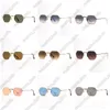 Damen -Herren -Sonnenbrillen Mode achteckige Sonnenbrille flache Metallgläser UV -Schutzlinsen mit Lederhülle und QR -Code9246602