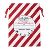 Kerstmis Santa Sack Christmas Bag Santa Sack Canvas Bag vele stijlen Kerstcadeau Zakken groot formaat gepersonaliseerde kerstmanzak Bag