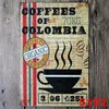 Metalowa Coffee Shop Metal Plakat Vintage Craft Painting Painting Home Restauracja Dekoracja Pub Signs Wall Decor Sticker HHE1430