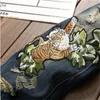 2020 New brand men European American style tiger of embroidery knees holes high quality men jeans size 29-38 #0795