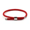 Minimalista Madeiro Milão Corda Bracelet Mixcolor Red String Braclet para homens homens amantes Amigo Lucky Wristabnd Jóias